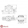 یاتاقان دوتکه SN 511 برند KG