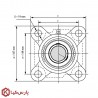 یاتاقان بلبرینگ UCF213 برند SKF