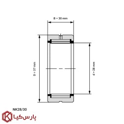 رولبرینگ سوزنی NK28/30 برند SKF