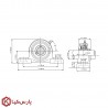 یاتاقان بلبرینگ UCP 314 برند FYH