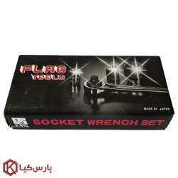جعبه بکس 1/4 اینچ فلگ مدل F-219