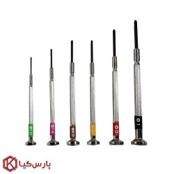 مجموعه 6 عددی پیچ گوشتی ساعتی سان فلگ مدل PR-810