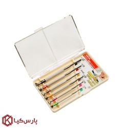 مجموعه 6 عددی پیچ گوشتی ساعتی سان فلگ مدل PR-810