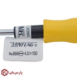 پیچ گوشتی سان فلگ مدل 666-4x150