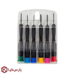 مجموعه 6 عددی پیچ گوشتی ساعتی سان فلگ کد 176