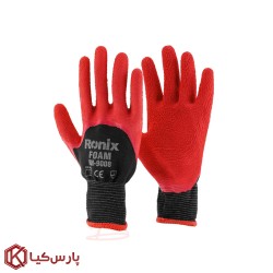 دستکش ایمنی رونیکس با روکش فوم RH-9008