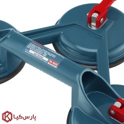 قاپک سنگ و شیشه سه قلو رونیکس 150 کیلو گرم استیل مدل RH-9928