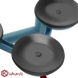 قاپک سنگ و شیشه سه قلو رونیکس 150 کیلو گرم استیل مدل RH-9928