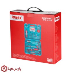 کیت دریل و متعلقات 29 پارچه رونیکس مدل RS-0008