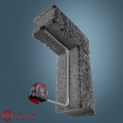 متر روکش دار دو طرفه نشکن رونیکس 8 متری مدل RH-9040
