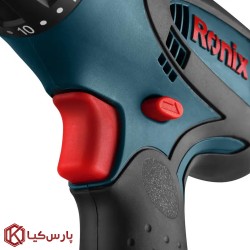 پیچ گوشتی برقی رونیکس ترک متر دار دو دور مدل 2513T