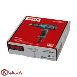 پیچ گوشتی برقی رونیکس ترک متر دار دو دور مدل 2513T