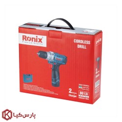 دریل پیچ گوشتی شارژی 12 ولت رونیکس مدل 8613i