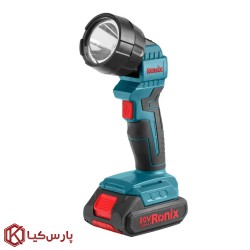 چراغ کار شارژی 20 ولت رونیکس مدل 8630
