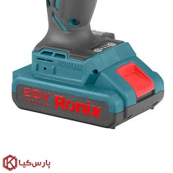 پیچ گوشتی شارژی 20 ولت براشلس رونیکس مدل 8906