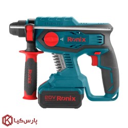 بتن کن شارژی 20 ولت براشلس رونیکس مدل 8910