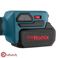 پولیش شارژی موتور براشلس 20 ولت رونیکس مدل 8652