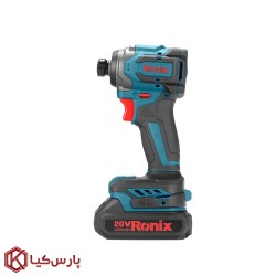 پیچگوشتی شارژی 20 ولت براشلس رونیکس مدل 8653