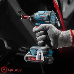 پیچگوشتی شارژی 20 ولت براشلس رونیکس مدل 8653