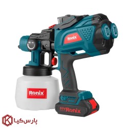 پیسوله رنگ پاش شارژی 20 ولت رونیکس مدل 8604
