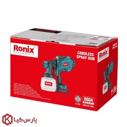 پیسوله رنگ پاش شارژی 20 ولت رونیکس مدل 8604