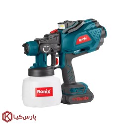 پیسوله رنگ پاش شارژی 20 ولت رونیکس مدل 8604