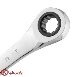 آچار یک سر جغجغه یک سر تخت سایز 12 رونیکس مدل RH-2162
