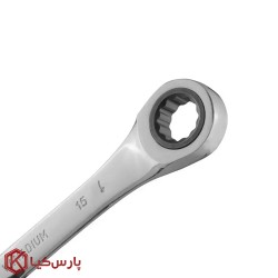 آچار یک سر جغجغه یک سر تخت سایز 15 رونیکس مدل RH-2165