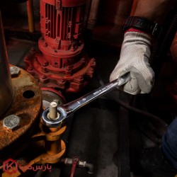 آچار یک سر جغجغه یک سر تخت سایز 19 رونیکس مدل RH-2169