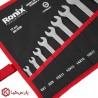 ست 12 عددی آچار دو سر تخت رونیکس مدل RH-2205