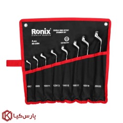 ست 8 عددی آچار دو سر رینگ رونیکس مدل RH-2304