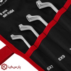 ست 8 عددی آچار دو سر رینگ رونیکس مدل RH-2304