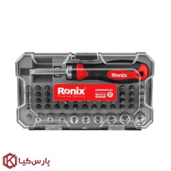 کیت سری پیچ گوشتی و بکس 63 عددی رونیکس مدل RH-2716