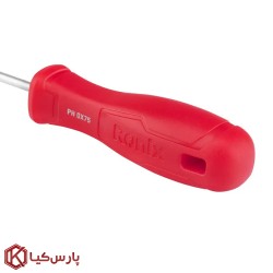 پیچ گوشتی چهارسو 3x75 رونیکس مدل RH-2834