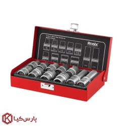 جعبه بکس 1/2 اینچ 11 پارچه E رونیکس مدل RH-2694