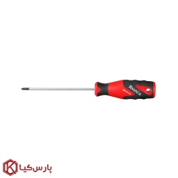 پیچ گوشتی دسته TPR چهارسو 3x100 رونیکس مدل RH-2836