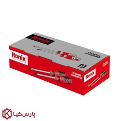 پیچ گوشتی دسته TPR دوسو ضربه خور 6x100 رونیکس مدل RH-2966