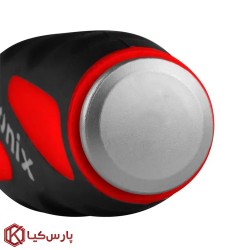 پیچ گوشتی دسته TPR دوسو ضربه خور 6x150 رونیکس مدل RH-2968