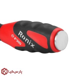 پیچ گوشتی دسته TPR دوسو ضربه خور 8x300 رونیکس مدل RH-2989