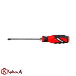 پیچ گوشتی دسته TPR چهارسو ضربه خور 5x150 رونیکس مدل RH-2959