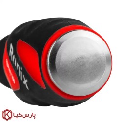 پیچ گوشتی دسته TPR چهارسو ضربه خور 5x150 رونیکس مدل RH-2959