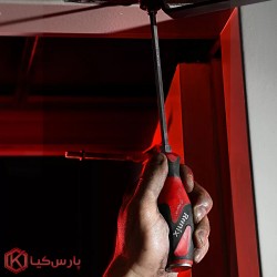 پیچ گوشتی دسته TPR چهارسو ضربه خور 6x100 رونیکس مدل RH-2970