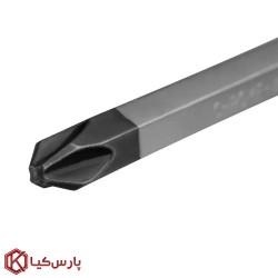 پیچ گوشتی دسته TPR چهارسو ضربه خور 6x150 رونیکس مدل RH-2971