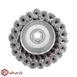 فرچه بافتی کاسه ای 100 میلی متر رونیکس مدل RH-9943
