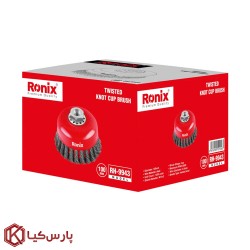 فرچه بافتی کاسه ای 100 میلی متر رونیکس مدل RH-9943