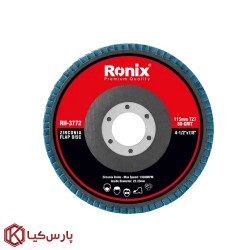 سنباده فلاپ دیسکی 115 میلیمتر P80 رونیکس مدل RH-3772