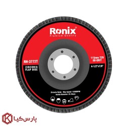 سنباده فلاپ دیسکی 115 میلیمتر P80 رونیکس مدل RH-3772T