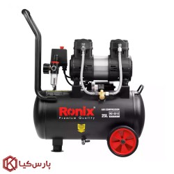 کمپرسور باد سایلنت 25 لیتری رونیکس مدل RC-2512