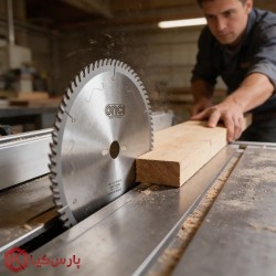 تیغ اره الماسه انسی زاویه دار 96x300 MDF رونیکس مدل LHS972346-1