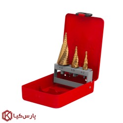 ست سه عددی مته مخروطی مارپیچ رونیکس مدل RH-5903
